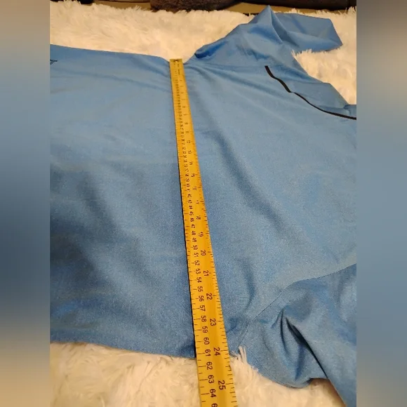 Men's Nike Golf Storm Fit Jacket Sz L Blue & Black - Picture 9 of 16